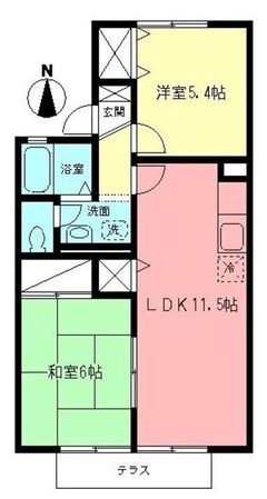 パドウェルⅡの物件間取画像